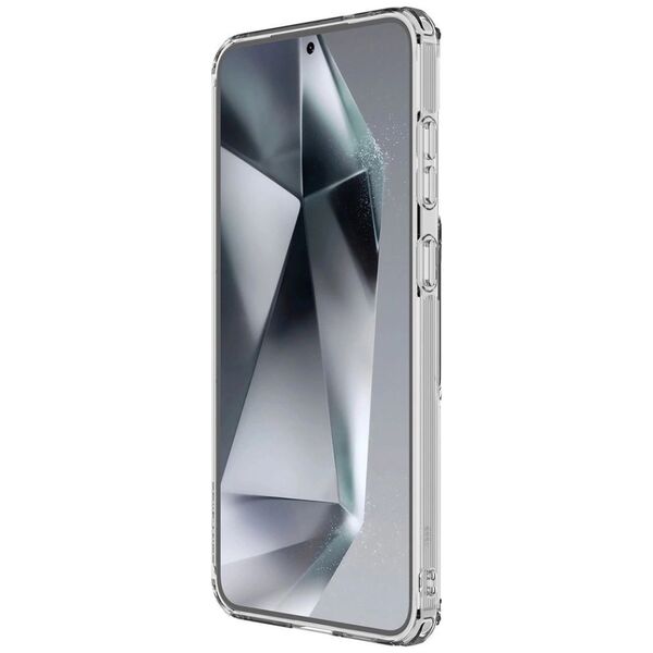 Etui Nillkin Nature TPU Pro Magnetic Case z MagSafe na Samsung S25 - białe