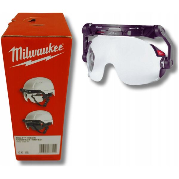 MILWAUKEE HELMET GLASSES CLEAR BOLT200