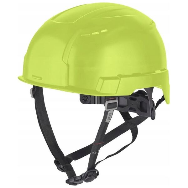 MILWAUKEE SAFETY HELMET, YELLOW, HIGH VISIBILITY, VENTILATED BOLT 200 - 1 PC.