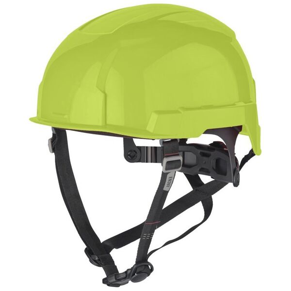 MILWAUKEE SAFETY HELMET, YELLOW, HIGH VISIBILITY, UNVENTILATED BOLT 200 - 1 PC.