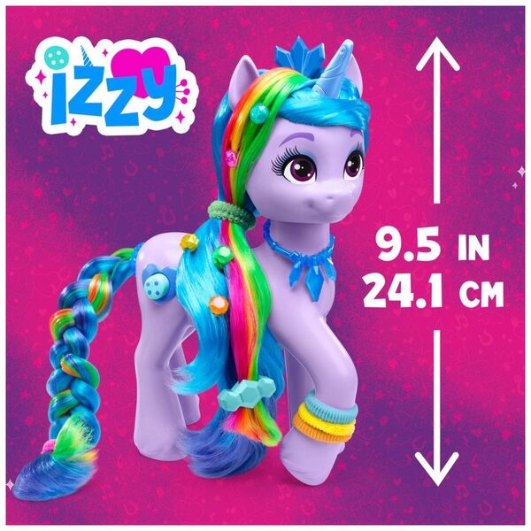 My Little Pony Izzy Moonbow, Fashion doll, Female, 3 yr(s), Boy/Girl, 241 mm, 377 g