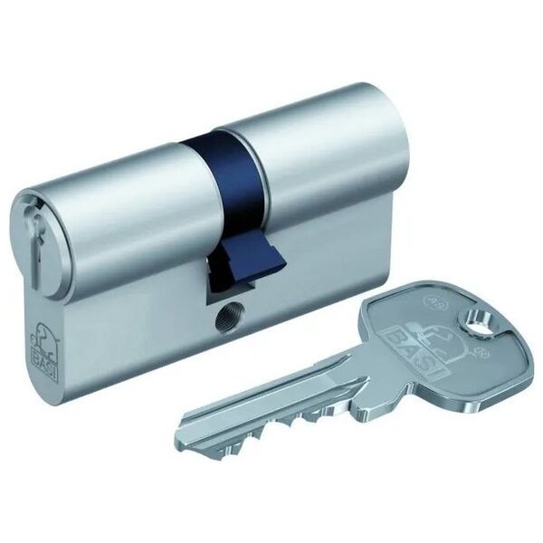 Mentor BASI 5001-1025-0033, κύλινδρος προφίλ Euro, χρώματος χρωμίου, 3 pc(s), 326 g, 1,5 cm 14081137 3838923661209