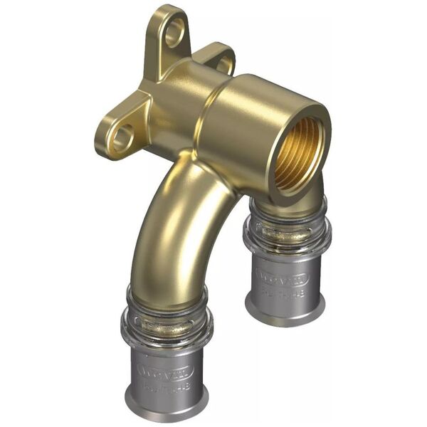 Alkotest 4066140 THROUTHHOUT WALL ELBOW 20X1/2 GW PEXAL TIGRIS M5 DZR WAVIN // PX-W.KOSC.20X1/2-M5-PRZEL 14099749 4026294958793
