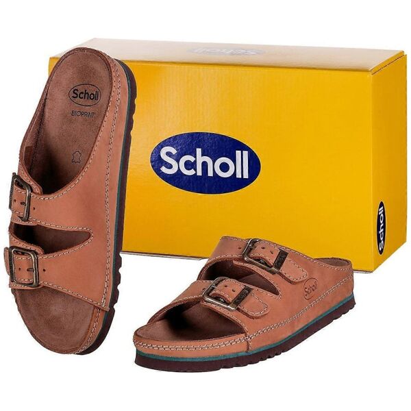 Σανδάλια Mobilex Comfortable Scholl AIR BAG BACK strap BROWN 46 14102641 5038483539330