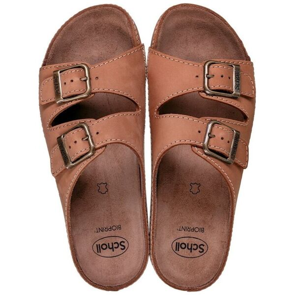 Σανδάλια Mobilex Comfortable Scholl AIR BAG BACK strap BROWN 46 14102641 5038483539330