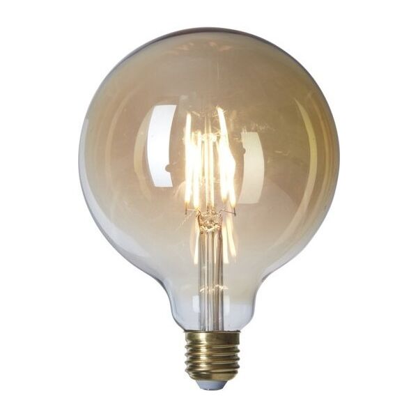 nielsen_light LED 4W GLOBE BASIC Ø125 H170 GYLDENT GLAS 14242246 5703701962435