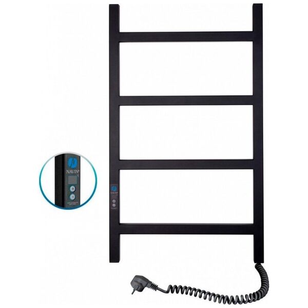 Navin Ηλεκτρικό στεγνωτήριο πετσετών Navin Nordic 500*800 Ψηφιακό δεξί μαύρο καλοριφέρ 12-241052-5080 13205046 1224105250804