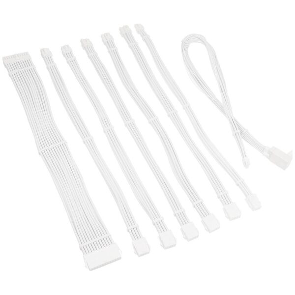 Kolink Kolink Core Pro Braided Cable Extension Kit 12V-2x6 Type 1 - Brilliant White 13338804 5999094005679