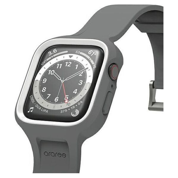 Θήκη Araree με λουράκι Duple Pro Apple Watch 44/45mm γκρι/γκρι AR70-01866C 13572105 8809961110047