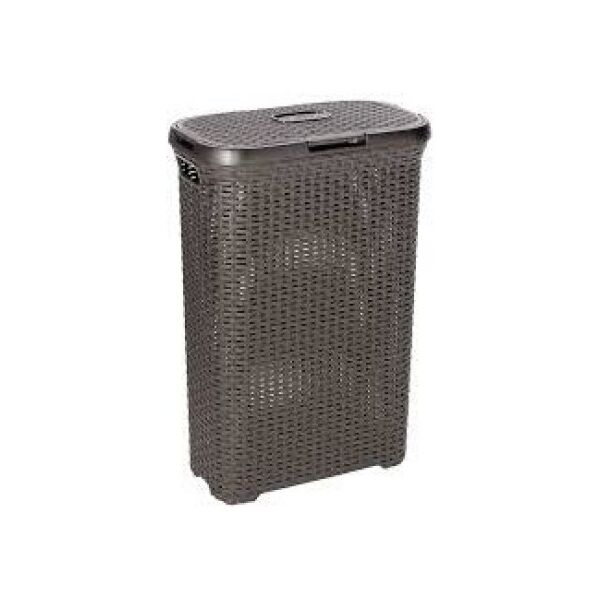 Kosz na pranie Curver Style 40L brązowy (46793)