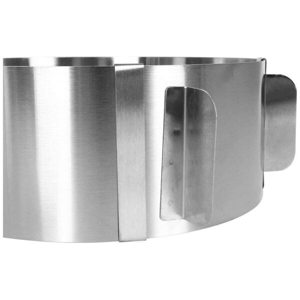 La Cucina Forma do pieczenia ciasta regulowana okrągła rozsuwana opaska do tortu stalowa obręcz 16-30 cm