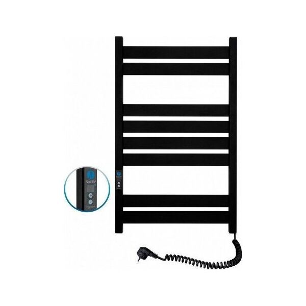 Navin Electric στεγνωτήριο πετσετών Navin Largo 500*800 Ψηφιακό δεξί μαύρο 12-244052-5080 13205047 1224405250801