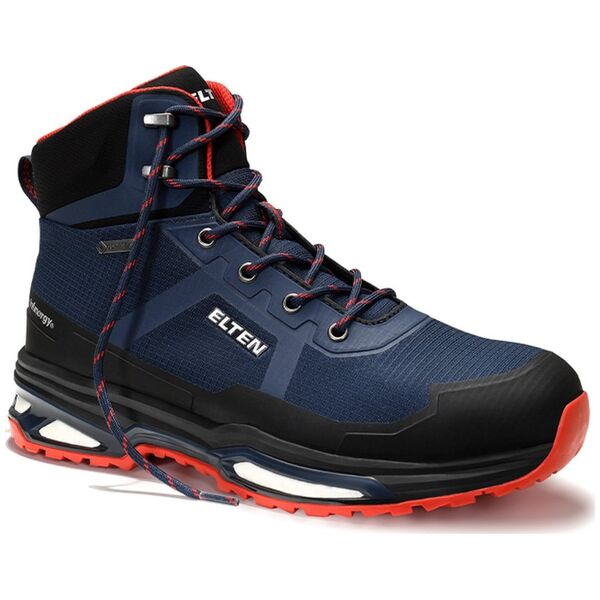 Ανδρικά παπούτσια πεζοπορίας Sourcing Shoes ELTEN Bente XXE GTX Blue Mid ESD S3, μπλε 42 13324145 4030839388969