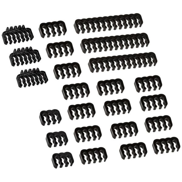 Kolink Kolink Core Pro Braided Cable Extension Kit 12V-2x6 Type 1 - Jet Black 13338814 5999094005655