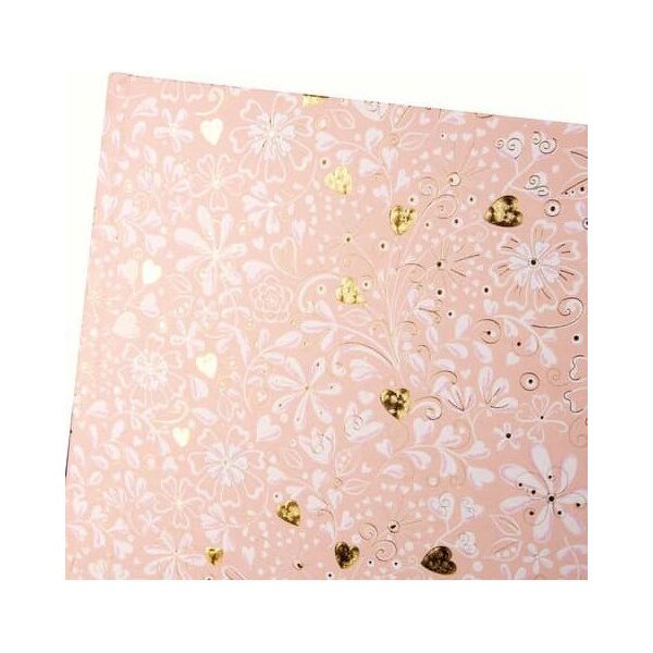 Goldbuch Svečių-užrašų knyga GOLDBUCH 77034 Finamente rosé 100psl 25x20 | balti lapai [V] 13463469 4009835770344