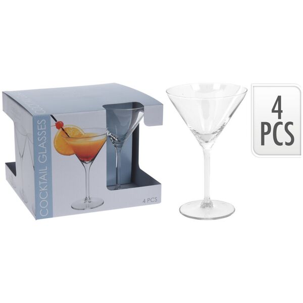 Kieliszki do martini, 260 ml, 4 szt.