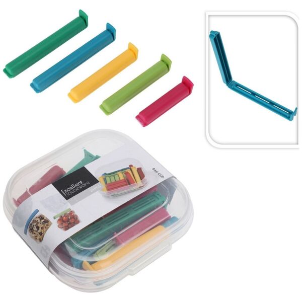 Klipsy do torebek, komplet 24 szt.