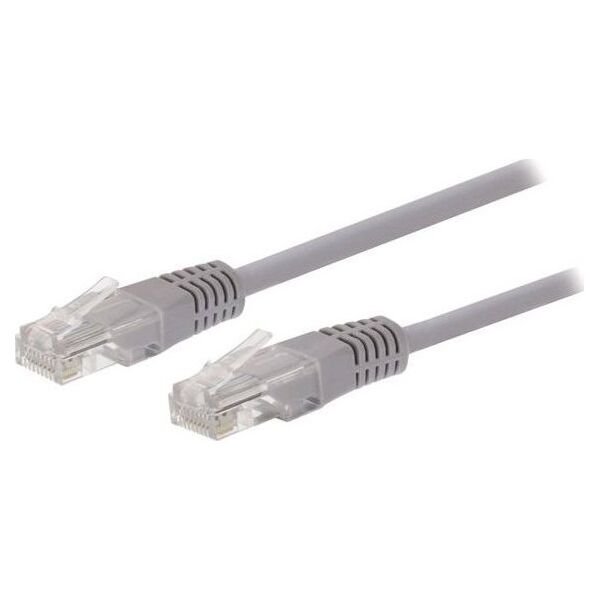 C-Tech C-TECH Cat5e patch cord, UTP, γκρι, 0,25 m 8936100 8594125011307