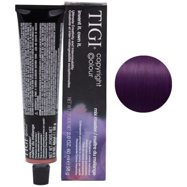 Tigi Tigi, Color Mix Master, Μόνιμη Βαφή Μαλλιών, 0/22 Violet, 60 ml για γυναίκες 13076177 6159084106482