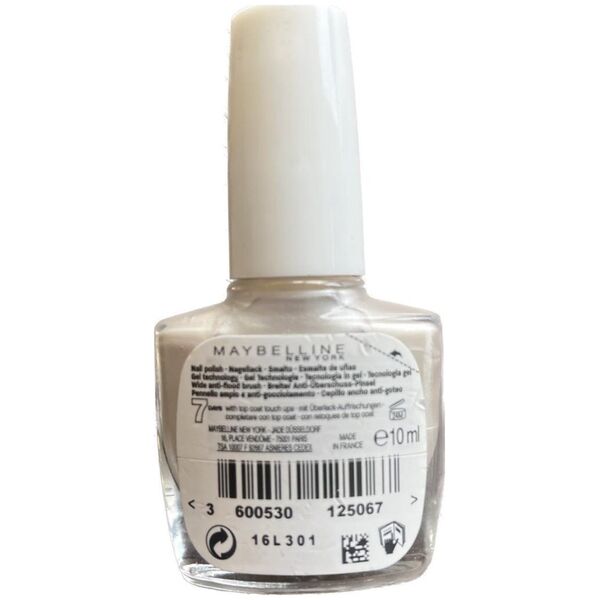 Maybelline Maybelline, Forever Strong Super Stay 7 Days, Βερνίκι νυχιών, Αρ. 31, Neige Eternelle, 10 ml για γυναίκες 13076255 3600530125067