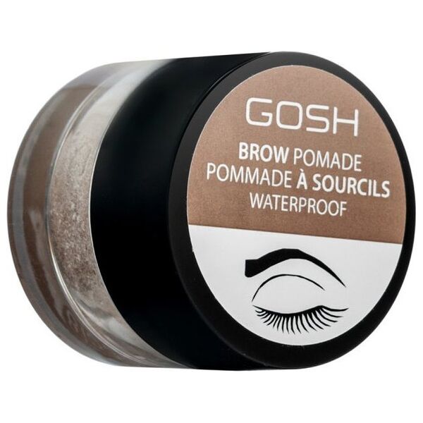 Gosh Gosh, Gosh, Waterproof, Pomade φρυδιών, 002, Greybrown, 4 ml για γυναίκες 13078559 5711914140960