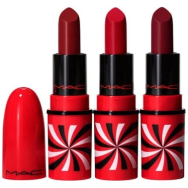 MAC Tiny Tricks Set MAC: Mini, Matte, Cream Lipstick, Awe-Spicious, 1,8, g *Miniature + Mini, Matte, Cream Lipstick, Snappy-Go-Lucky, 1,8, g *Miniature + Mini, Matte, Cream Lipstick, Sleight Of Grand, 1,8, g *Μινιατούρα για γυναίκες 13080772 773602609581