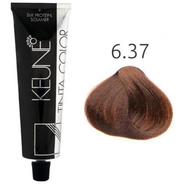 Keune Keune, Χρώμα Tinta, Μόνιμη Βαφή Μαλλιών, 6,37 Dark Expresso Blonde, 60 ml για γυναίκες 13321876 8717185389975
