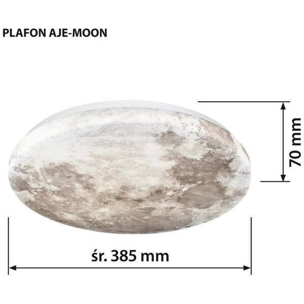 Φωτιστικό οροφής Activejet Φωτιστικό οροφής LED Activejet AJE-MOON 24W 14146399 5901443123033