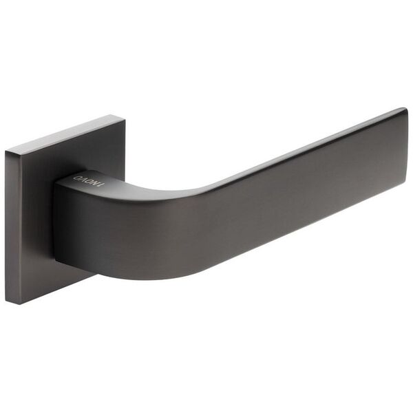 Door handle INOVO VENTO 888 SLIM, square, graphite color.