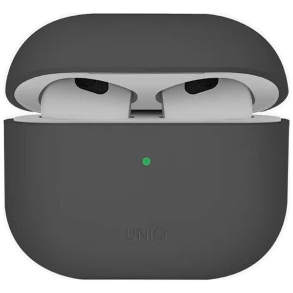 UNIQ Lino - etui silikonowe do AirPods 4 szary - Gwarancja bezpieczeństwa. Proste raty. Bezpłatna wysyłka od 170 zł.