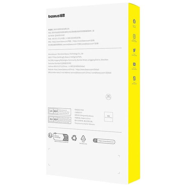 Baseus SkyRing Magnetic + tempered glass Apple iPhone 15 Pro
