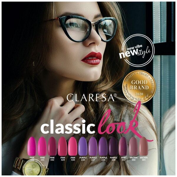 Claresa CLARESA Lakier hybrydowy BROWN 306 -5g