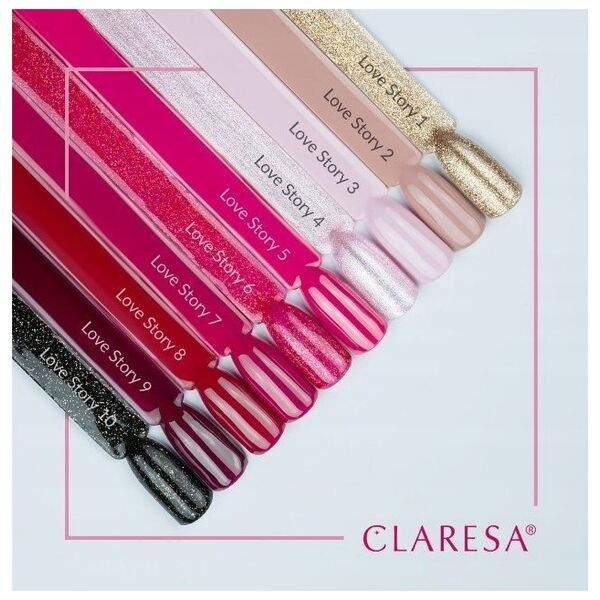 Activeshop CLARESA Lakier Hybrydowy LOVE STORY 8 - 5g