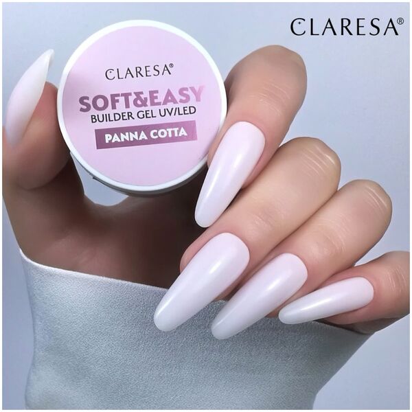 Activeshop Claresa żel budujący Soft&Easy gel panna cotta 45g