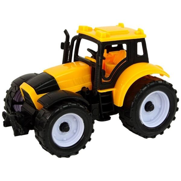 LeanToys Zestaw Traktorów Rolniczych Farma 4 Sztuki Kolorowe