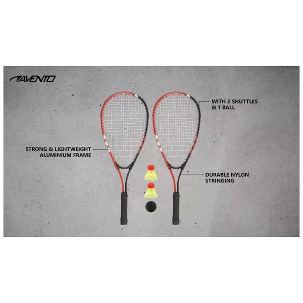 Σετ Avento Speedbadminton AVENTO 46BL Κόκκινο/Γκρι 13768733 8716404342791