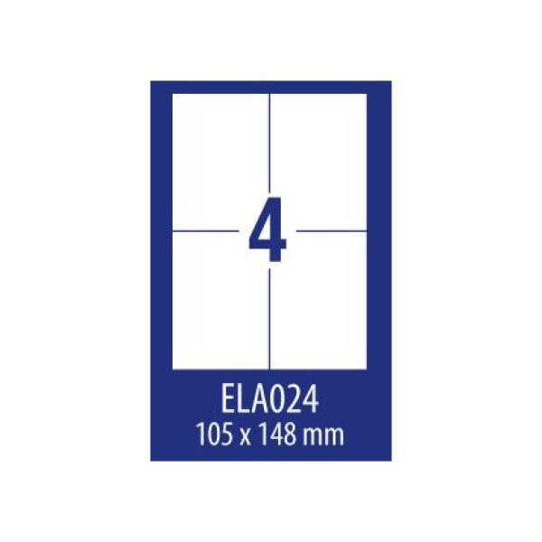 Avery Zweckform ETYK.ZF ECONOMY 105X148MM 024 100ARK ETYKIETA E100 ELA024 - ELA024