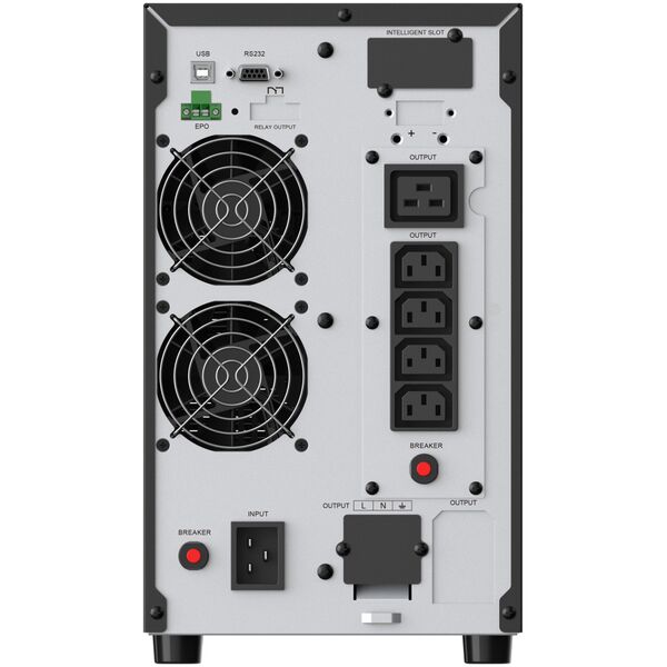 UPS Conceptronic Conceptronic ZEUS52E3K zasilacz UPS Podwójnej konwersji (online) 3 kVA 2700 W 5 x gniazdo sieciowe