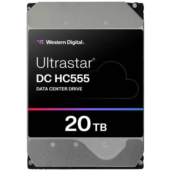Dysk serwerowy WD DC HC555 20TB 3.5'' SAS-3 (12Gb/s)  (0B47749)