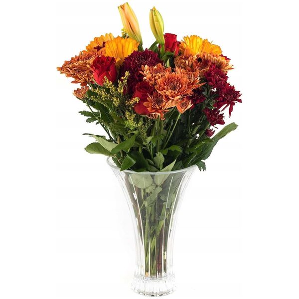 Crystal vase RCR Timeless, 30 cm