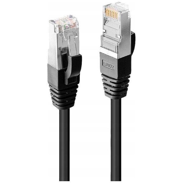 Lindy Cat.6 SSTP / S/FTP PIMF Premium 20.0m kabel sieciowy Czarny 20 m