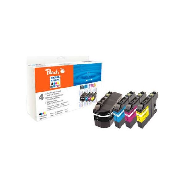 Tusz Peach Tusz PI500-171 (black,cyan,magenta,yellow)