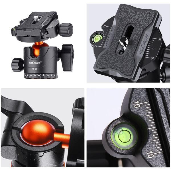 K&amp|F Statyw Alu/Mag 175CM K254A3 SA254M2 Tripod