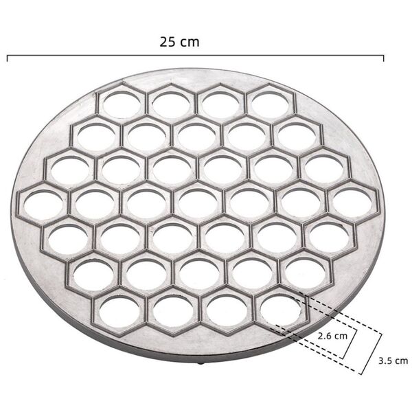 Elitehoff FORMA WYKRAWACZ DO PIEROGÓW USZEK PIELMIENI E-8146