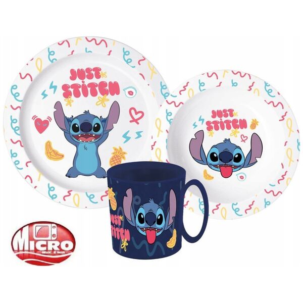 Disney Stitch - Talerzyk do mikrofali z kolekcji Palms