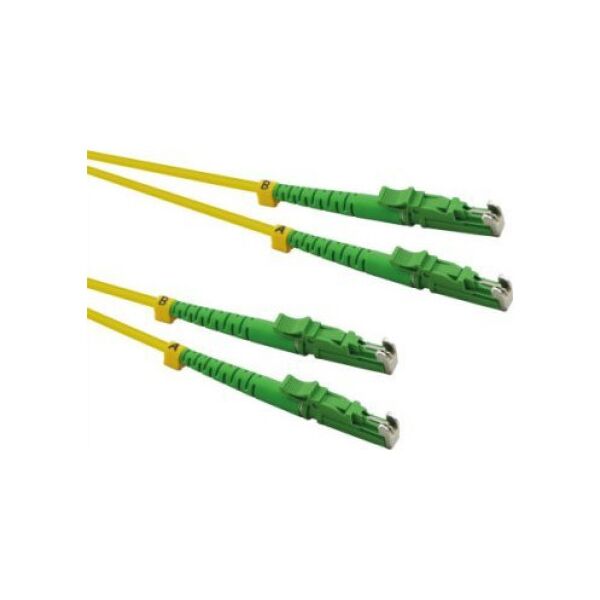 Triton ROLINE kabel światłowodowy duplex 9/125m OS2, LSH/LSH, APC polerowany, LSOH, żółty, 5 m
