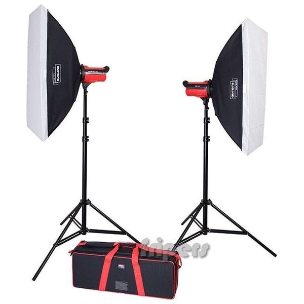 Κιτ στούντιο Aurora Kit Aurora Orion 800 Kit 4 φλας (2 λάμπες, μαλακά κουτιά, βάσεις) 13782906 8809386074818