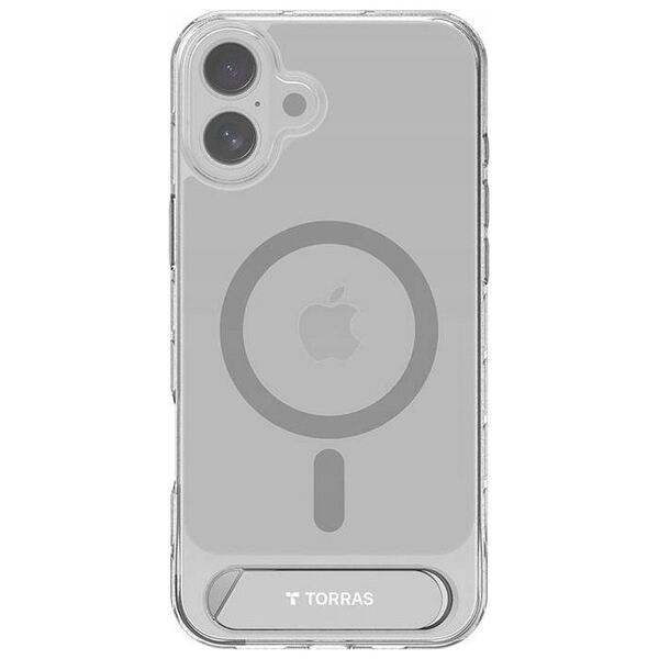 Torras Etui Torras Pstand Series dla iPhone 16 (Przeźroczyste)
