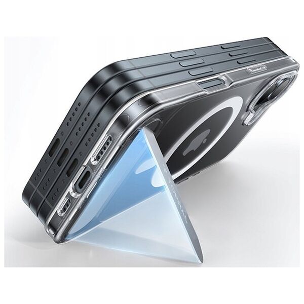 Torras Etui Torras Pstand Series dla iPhone 16 (Przeźroczyste)