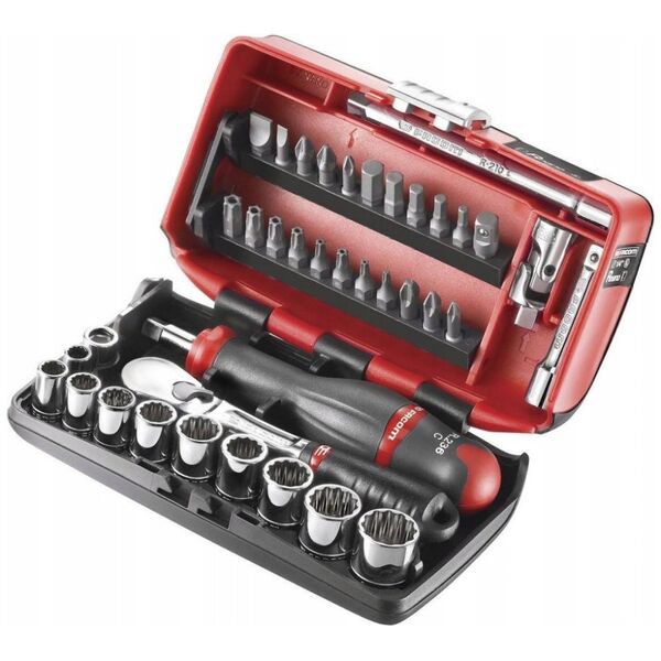 Facom Topnøglesæt Tommer 1/4 (6,3 mm) 38 dele RL.NANO-U2